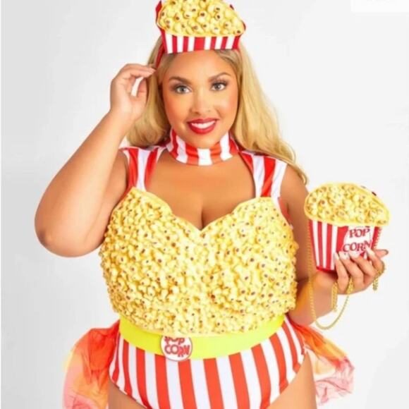 NEW Pop Babe Halloween Costume Size 2XL - Picture 1 of 9